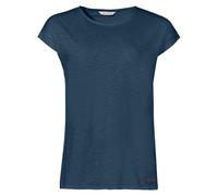 VAUDE Women's Moja T-Shirt IV, Bequemes T-Shirt für den modernen Stadtalltag, Dark sea, 40