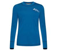 VAUDE T-Shirt Women's Monviso Wool LS T-Shirt II shore blue 36 Damen Bekleidung