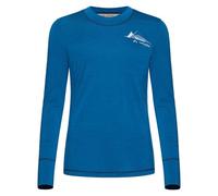 VAUDE Damen Shirt Wo Monviso Wool LS T-Shirt II (48014) 44 shore blue
