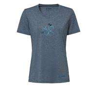VAUDE T-Shirt Women's Skomer Print T-Shirt III dark sea uni 44 Damen Bekleidung
