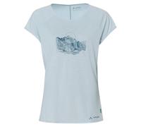 Vaude Tekoa Ii Kurzarm-t-shirt 40 Summer Blue