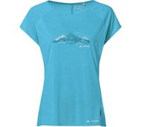 Vaude Tekoa II Damen T-Shirts blau Größe XXS Trekking Hautfreundlich Lyocell (Tencel™)