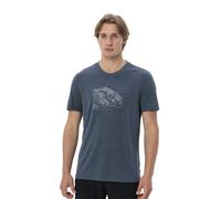 Vaude Tekoa II - T-Shirt - Herren L Dark Blue/Grey