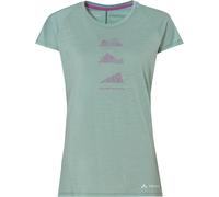 Vaude Tekoa Wool Damen T-Shirts gruen Größe XXS Lifestyle Merinowolle