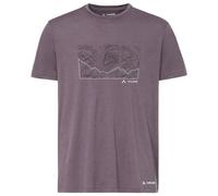 Vaude - Tekoa Wool T-Shirt - Merinoshirt, Gr. XL, lila (PurpleAsh)