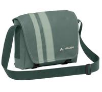 VAUDE Vanuatu - Kleine Umhängetasche mit Trolleyhalterung & Recycled PET Material, Wasserdicht mit Reißverschluss-Fächern & Schlüsselhalter - für deinen Urlaub - agave