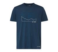 Vaude Herren Tekoa Wool T-Shirt (Größe L, blau)