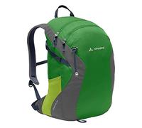 VAUDE Wanderrucksack Grimming Grün 24 l, wasserdichter Rucksack Damen & Herren, leichter Trekkingrucksack mit Rückenbelüftung, praktisches Laptopfach