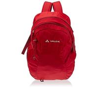 VAUDE Wanderrucksack Grimming Rot 24 l, wasserdichter Rucksack Damen & Herren, leichter Trekkingrucksack mit Rückenbelüftung, praktisches Laptopfach