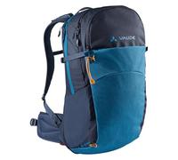 VAUDE Wanderrucksack Wizard Blau 24+4, wasserabweisender Rucksack Damen & Herren, komfortabler Trekkingrucksack mit durchdachtem Tragesystem & praktischer Fächeraufteilung