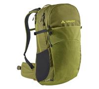 VAUDE Wanderrucksack Wizard Grün 24+4, wasserabweisender Rucksack Damen & Herren, komfortabler Trekkingrucksack mit durchdachtem Tragesystem & praktischer Fächeraufteilung