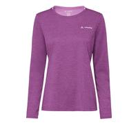 VAUDE Damen Longsleeve Essential - Funktionsshirt, atmungsaktiv und schnelltrocknend - Magenta 42