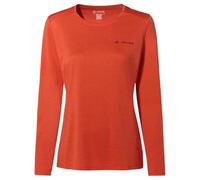 Vaude Essential Langarm-t-shirt 38 Glowing Red