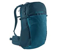 VAUDE Wanderrucksack Wizard Blau 24+4, wasserabweisender Rucksack Damen & Herren, komfortabler Trekkingrucksack mit durchdachtem Tragesystem & praktischer Fächeraufteilung