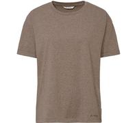 Vaude Mineo Striped Kurzarm-t-shirt 46 Tobacco