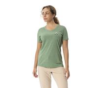 Vaude - Women's Skomer Print T-Shirt III - Funktionsshirt, Gr. S 38, grün (WillowGreen)