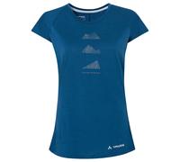 Vaude Damen T-Shirt Tekoa Wool – blau – Größe L