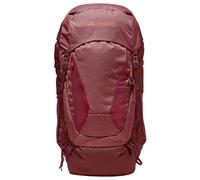 VAUDE Damen Asymmetric 48+8 Liter, Trekkingrucksack, dark cherry, Einheitsgröße