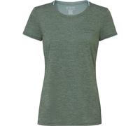 VAUDE Essential T-Shirt für Damen - Schnelltrocknendes & pflegeleichtes Sport Shirt, Atmungsaktives Outdoor T-Shirt mit Rundhals - Agave, 50