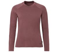 Vaude - Women's Essential Wool L/S T-Shirt - Merinoshirt, Gr. 3XL 48, braun (RubyDusk)
