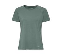 Vaude T-Shirt Essential Wolle Merino Kurzarm Damen Gr. 44 Agave
