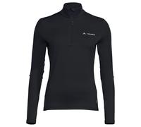 Vaude Livigno Ii Halbreißverschluss-langarm-t-shirt 44 Black Uni