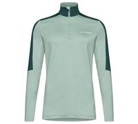 Vaude - Women's Livigno Halfzip II - Fleecepullover, Gr. S 38, grau/türkis (DustyFern)