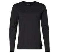 Vaude - Women's Logo L/S T-Shirt - Longsleeve, Gr. S 38, schwarz (Black)