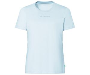 Vaude - Women's Logo T-Shirt II - T-Shirt, Gr. XXS 34, grau/weiß (SummerBlue)
