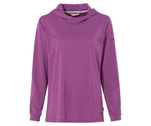 Vaude Women's Mineo LS Hoody Kapuzenpullover Damen lila 34