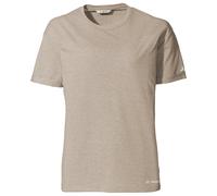 Vaude - Women's Mineo Striped T-Shirt - T-Shirt, Gr. L 42, beige/grau (Linen)