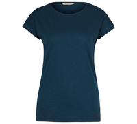 VAUDE Women's Moja T-Shirt IV, Bequemes T-Shirt für den modernen Stadtalltag, Dark sea, 36