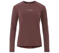 Vaude - Women's Monviso Crew Neck - Funktionsshirt, Gr. S 38, braun (RubyDusk)