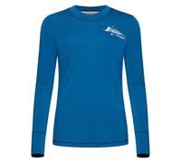VAUDE Damen Shirt Wo Monviso Wool LS T-Shirt II (48014) 42 shore blue