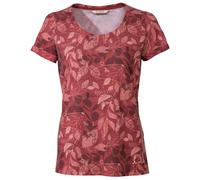 Vaude - Women's Skomer AOP - Funktionsshirt, Gr. XS 36, rot (DarkCherry)