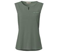 VAUDE Women's Skomer Hiking Top, pflegeleicht und schnelltrocknend, figurnah geschnittenes Top, Agave, 40