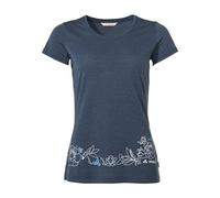 Vaude Skomer Print T-Shirt II Damen T-Shirt dark sea uni 36 dark sea uni 36