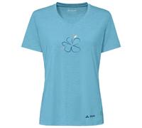 Vaude - Women's Skomer Print T-Shirt III - T-Shirt, Gr. XXL 46, blau (Aqua)
