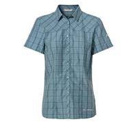 VAUDE Damen Bluse Tacun Shirt II Kurzarm nordic blue Größe 36