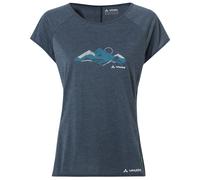 Vaude - Women's Tekoa T-Shirt II - Funktionsshirt, Gr. XXS 34, blau (DarkSea/White)