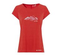VAUDE Women's Tekoa T-Shirt II, Lässiges Damen T-Shirt, Lava, 42