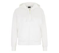 Kapuzensweatjacke VENICE BEACH "KAPUZEN-SWEATJACKE CAYLEE", Damen, Gr. L (42), weiß (cloud weiß), Obermaterial: 50% Polyester, 45% Modal, 5% Elasthan, sportlich, Sweatjacken (54721448-L) cloud weiß