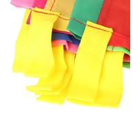 VBESTLIFE Regenbogen-Regenschirm-Fallschirm. Erstaunliches Rhythmisches Spielspielzeug für und Familie. Polyester-Material (Bunt 3)