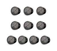 Vdaxvme 10 Stück modische Schuhschnallen aus Metall für Herren Ledersandalen, 1, 3 cm Durchmesser, Ersatznieten, Schraubbolzen, Knöpfe, Schuhschnallen aus Legierung für Herren