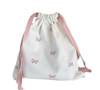 Vdaxvme Kleine Geschenkbeutel mit Kordelzug, Aufbewahrungstasche, tragbar, Kosmetikschleifen, Make up Geschenk, süße Aufbewahrungsbeutel, Schleifen mit Kordelzug, Make up