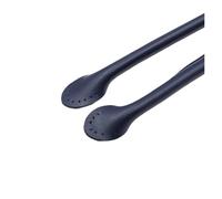 VDFNGFD 2 Stück Leder-Geldbörsenriemen, 40 cm, 50, 60, Griffe, Riemen, Ersatz, Handtaschengürtel, kompatibel mit Damen-Taschen, Geldbörsen, DIY-Zubehör(Navy Blue,40cm)