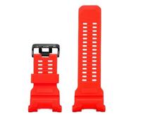 VDFNGFD Ersatzarmband kompatibel mit Casio GPR-H1000 Maoren, dem wasserdichten Herren-Sportarmband der dritten Generation aus Gummi(Red-black)