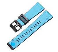 VDFNGFD Harzarmband, kompatibel mit Casio GA2000 PRG-600 PRW-6600 PRG-650 Herren-Sportuhr, wasserdicht, 24 mm, Schnellverschluss(Blue black)