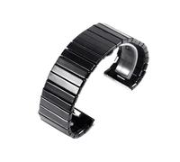 VDFNGFD Keramik-Handgelenkkette, kompatibel mit RADO LD Black Diamond Uhrenarmband 27 mm 35 Herren-Uhrenarmband Faltverschluss(35mm)