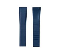 VDFNGFD Kompatibel mit FKM-Gummi-Uhrenarmband 20 mm, 21, 22, perfektes flaches Ende, universeller Schnellverschluss(Royal Blue00,21mm)